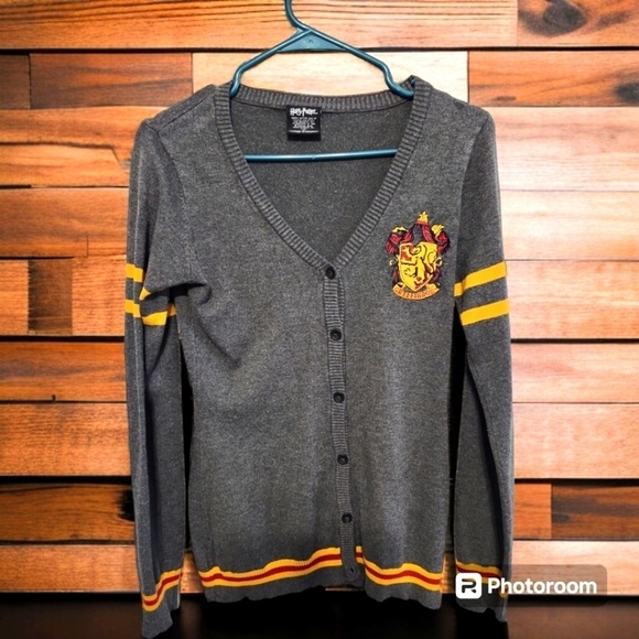 Harry Potter Gryffindor Cardigan by Bioworld Size Small - Picture 1 of 4